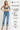 Risen Jeans - High Rise Wide Cuffed Straight Leg Jeans - (28" Inseam) - RDP5484-SaltTree