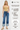 Risen Jeans - Mid-Rise Crop Wide Wide Cuffed Jeans (28.5" Inseam) - PWC21289-SaltTree