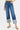Risen Jeans - Mid-Rise Crop Wide Wide Cuffed Jeans (28.5" Inseam) - PWC21289-SaltTree