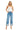 Risen Jeans - Mid-Rise Crop Wide Wide Cuffed Jeans (28.5" Inseam) - PWC21289-SaltTree