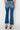 Risen Jeans - Mid-Rise Frayed Step Hem Ankle Straight Jeans (29" Inseam) - RDP5785-SaltTree