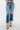 Risen Jeans - Mid-Rise Frayed Step Hem Ankle Straight Jeans (29" Inseam) - RDP5785-SaltTree