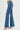 Risen Jeans - Tummy Control High Rise Flare Jeans (33" Extra Long Inseam) - PF21348-SaltTree