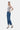 Vervet - High Rise Dark Wash Cuffed Straight Jeans (28" Inseam) - T6666-SaltTree