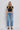 Vervet - High-Rise Dart Structured Fit Barrel Leg Jeans (27" Inseam) - T6514 - Final Sale-SaltTree