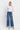Vervet - High-Rise Tab Waistband Slim Wide Jeans (32" Inseam) - T6645-SaltTree