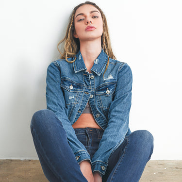 Wax Jean - 90273 - Medium Blue