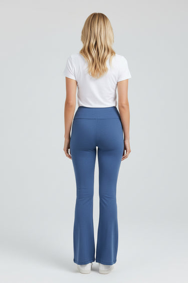 Zenana - Buttery Soft Flare Leg High Waist Yoga Pants - MP-9079A-SaltTree