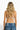 SaltTree ANWND ribbed cami bra top in grey with a unique one-strap back design worn by a model with blonde hair