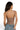 SaltTree ANWND mocha sculpting bodysuit with thin adjustable straps worn by a model from the back view