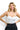 SaltTree model wearing a white ANWND seamless bustier crop top with a fitted silhouette and thin straps.