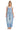 SaltTree model wearing Cello Jeans light wash denim barrel leg overalls with square neck and racerback straps