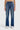 SaltTree Cello Jeans super high rise dad jeans in medium wash denim with a relaxed straight leg fit on a model