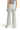 SaltTree Miou Muse high-rise wide-leg crop pants in light blue stretch twill with a raw hem, back view.