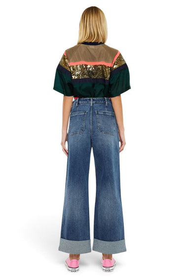 Kancan - Haylee Ultra High Rise 90's Wide Jeans (28" Inseam) - KC3308D