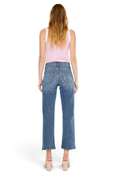 Kancan - Jordana High Rise True Straight Jeans (27" Inseam) - KC20022D