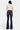 SaltTree Kancan mid rise flare jeans in dark stone wash stretch denim with a 33.75" inseam.