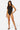 SaltTree Love Poem black sleeveless high-crewneck bodysuit with a supportive double-layer contour fit on a model.