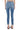 SaltTree Mica Denim Custoza high rise cropped skinny jeans in medium blue wash with raw hem and back pocket distressing