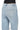 SaltTree Mica Denim high rise wide leg jeans in icy light blue wash with distressed back pockets and raw hem detail.