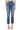 SaltTree Mica Denim Tokaji super high rise mom jeans in vintage medium-dark blue wash with a cropped raw hem.