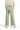 SaltTree Miou Muse high-rise wide-leg cropped pants in sage green soft stretch twill with back pockets and raw hem.