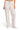 SaltTree Reflex beige fleece straight-leg joggers with cargo pockets and an adjustable drawstring waist on a model