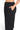 SaltTree Reflex black fleece straight leg sweatpants with elastic drawstring waist and side pockets on a model