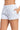 SaltTree Reflex ice grey fleece lounge shorts with a wide elastic drawstring waistband and side pockets