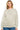 SaltTree Reflex natural fleece crew neck sweatshirt with a relaxed oversized fit worn by a model