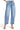 SaltTree Risen Jeans high-rise medium indigo barrel jeans with curved seams, knee darting, and cuffed hems.
