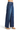 SaltTree Risen Jeans mid-rise wide baggy jeans in dark indigo wash with clean stitched hem and comfort stretch denim.
