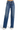 SaltTree Risen Jeans high-rise wide baggy denim in medium wash with tummy control and clean hem finish.