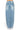 SaltTree Wax Jean medium blue sand wash balloon wide leg denim jeans, back view showing structured fit.