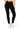 SaltTree Wax Jean high-rise black skinny denim pants with a 27-inch inseam and classic five-pocket design