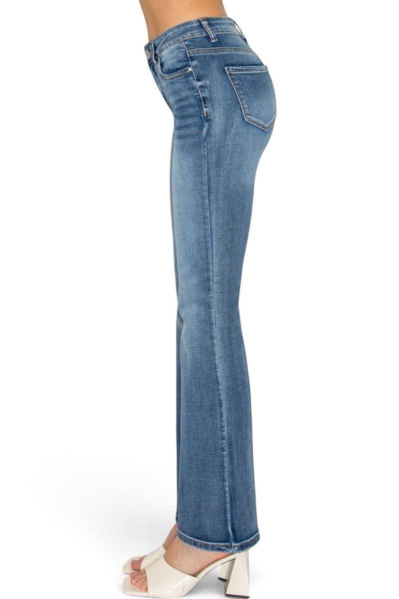 Wax Jean - Potassium Wash Bootcut Jeans - 90414 – SaltTree