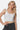SaltTree Love Poem white seamless ribbed cropped tank top with square neckline and hook-and-eye front closure