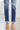 Kancan - USA Women's Dark Wash Five Pocket Button Fly Mid Rise Denim (30" Inseam) - KC8599-SaltTree