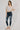 Kancan - Women's High Rise Distressed Cuffed Ankle Skinny Jeans - KC7299-SaltTree