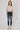Kancan - Women's High Rise Distressed Cuffed Ankle Skinny Jeans - KC7299-SaltTree
