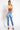 Kancan - Women's Mid Rise Distressed Ankle Skinny Jeans - kc7274-SaltTree