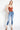 Kancan - Women's Mid Rise Distressed Ankle Skinny Jeans - kc7274-SaltTree