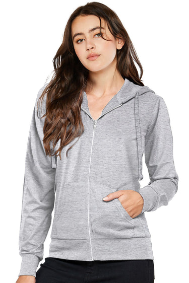 Reflex - Basic Stretch French Terry Zip-Up Hoodie Jacket - JK099