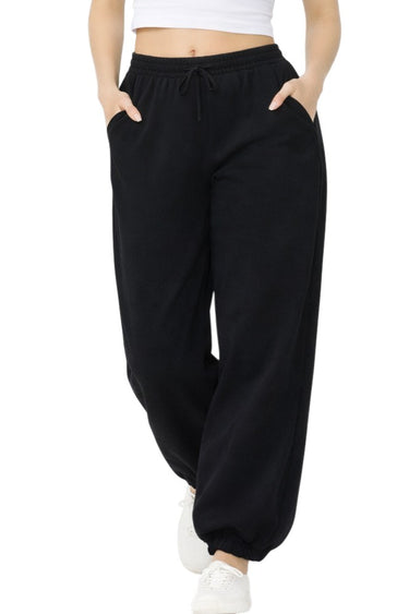 Reflex - Fleece 90's Oversized Fit Elasticated Sweatpants - PA2230-SaltTree