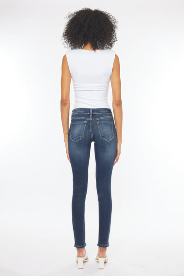 Kancan - Women's Mid Rise Super Skinny Jeans (29.5" Inseam) - KKC7085LOH, DH-SaltTree