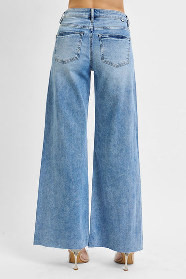 Risen Jeans - Tummy Control Palazzo Jeans (32" Inseam) - PWA21114