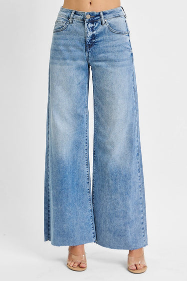 Risen Jeans - Tummy Control Palazzo Jeans (32" Inseam) - PWA21114