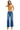 Risen - High Rise Waistband Seam Wide Jeans (29" Inseam) - PWA21628
