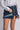 Love Tree - Asymmetrical Wrap Denim Skort - 60154KL-SaltTree