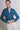 Love Tree - Cinched V-Neck Denim Shirt - 10474TN-SaltTree
